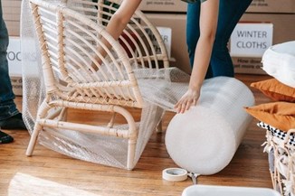 How to pack a chair for a move